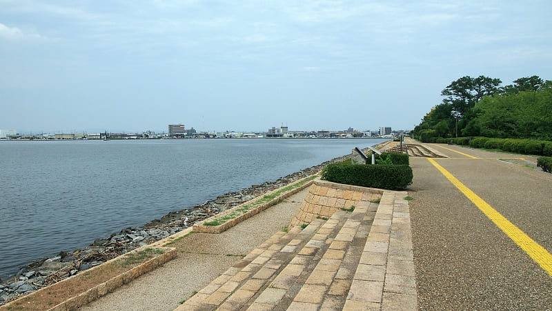 湊山公園 中海シーバスポイントマップ 米子エリア ナチュラルリリース