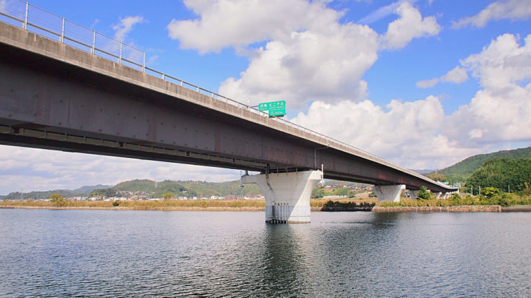 だんだん道路下 大橋川シーバスポイントマップ 大橋川南岸エリア ナチュラルリリース