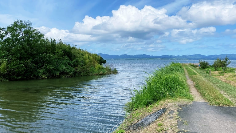 来待川河口 宍道湖シーバスポイントマップ 宍道湖南岸エリア