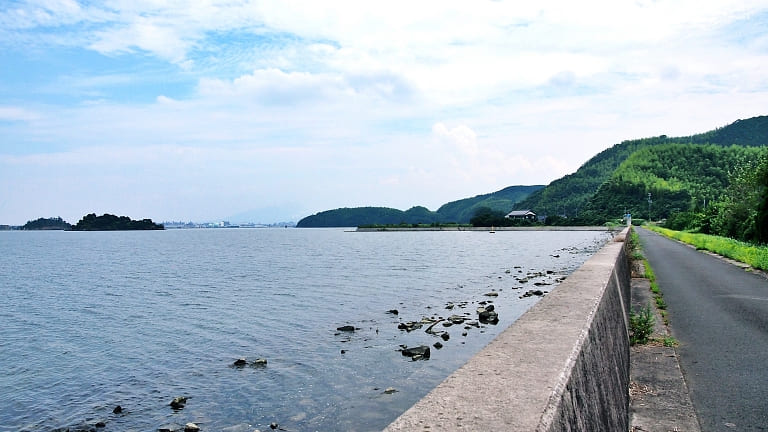 恵乃島堤防 中海シーバスポイントマップ 安来エリア