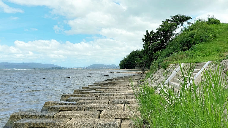 鳥ヶ崎 宍道湖シーバスポイントマップ 宍道湖南岸エリア