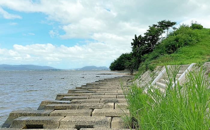 鳥ヶ崎 宍道湖シーバスポイントマップ 宍道湖南岸エリア