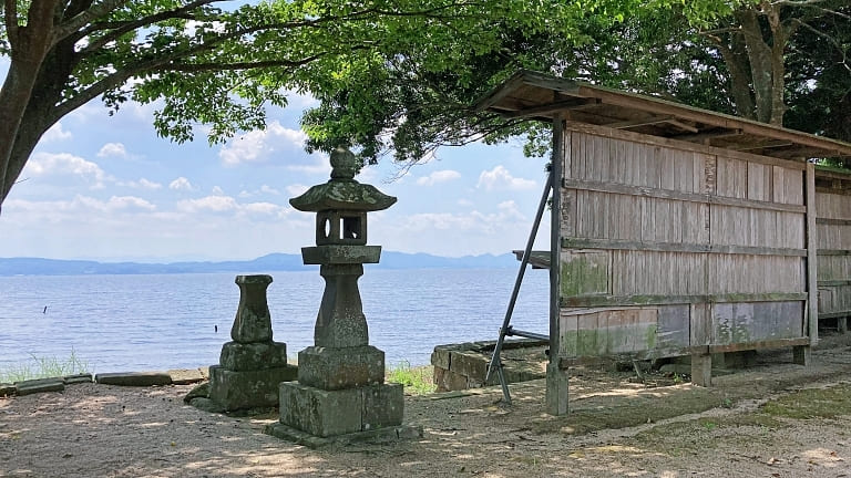 大野灘 津ノ森 宍道湖シーバスポイントマップ 宍道湖北岸エリア